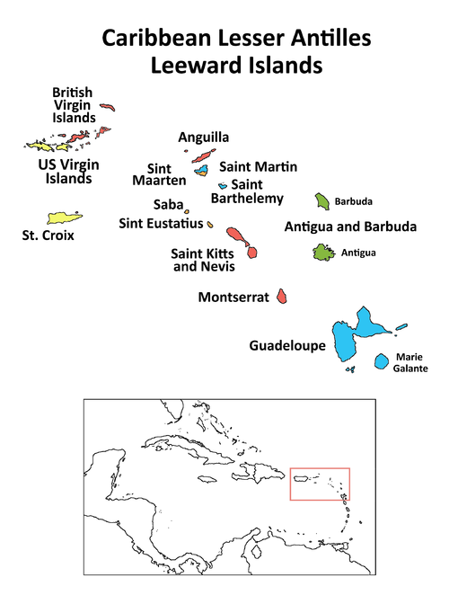 Caribbean Lesser Antilles Leeward Islands.png