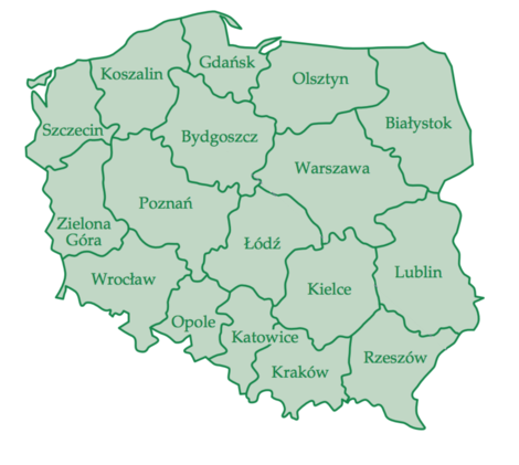 Poland 1967 map.png