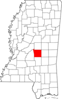 Map of Mississippi highlighting Scott County.png