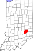 Indiana, Decatur County Locator Map.png