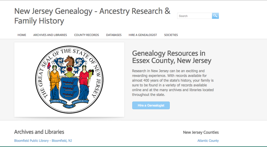 Monmouth County, New Jersey Genealogy • FamilySearch