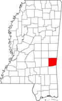 Map of Mississippi highlighting Clarke County.svg.png