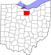 Map of Ohio highlighting Huron County.PNG