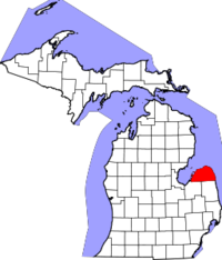 Michigan,Huron County Locator Map.png