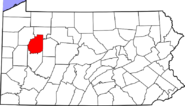 Clarion County PA Map.png