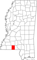 Map of Mississippi highlighting Pike County.png