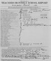 United States, Freedmen's Bureau, Freedmen's Court Records (15-0016) School Record - Teacher's Monthly Report DGS 4152430 974.jpg