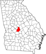 Georgia Houston County Map.png