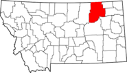 Map of Montana highlighting Valley County.png