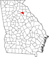 Georgia Clarke County Map.png