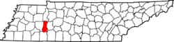 Location of Decatur County, Tennessee.PNG