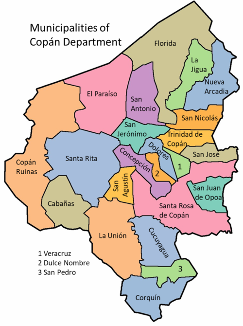 Copán Department Map.png