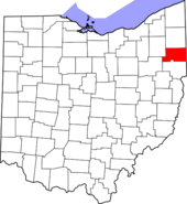 Map of Ohio highlighting Mahoning County.PNG