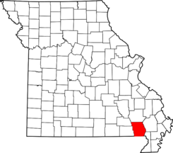 Missouri Butler County Map.png