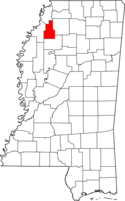 Map of Mississippi highlighting Quitman County.png
