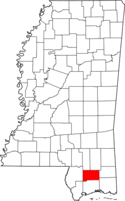 Map of Mississippi highlighting Stone County.png