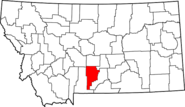 Map of Montana highlighting Sweet Grass County.png