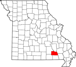 Missouri Carter County Map.png