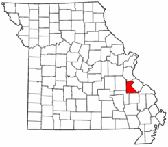 Missouri St. Francois County map.png