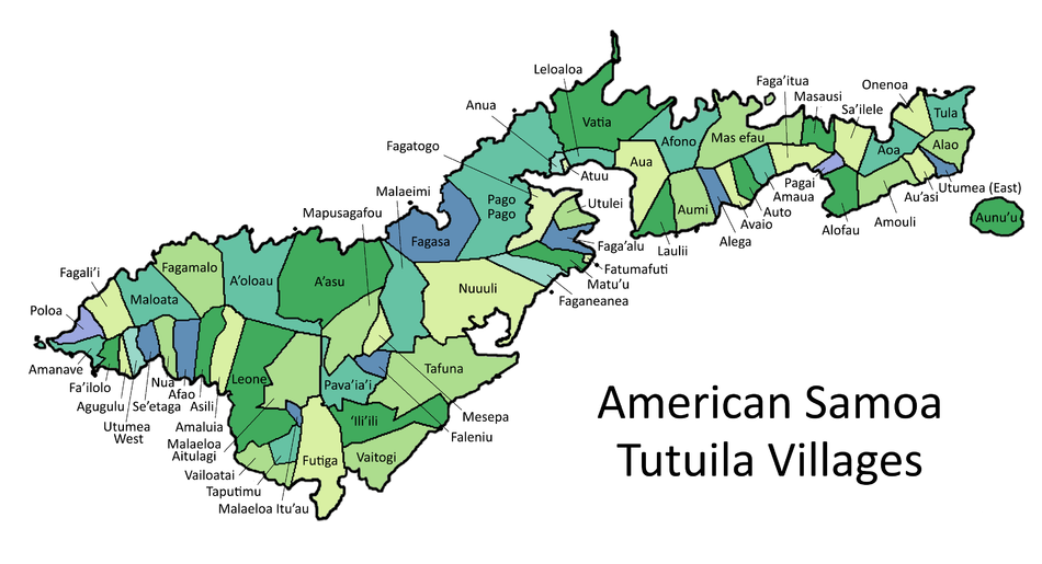 American Samoa Tutuila Villages.png