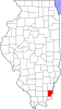 Gallatin County map