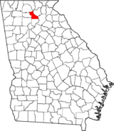 Georgia Dawson County Map.png