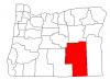 Harney County map