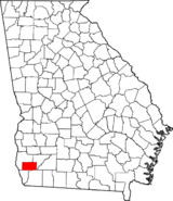 Georgia Miller County Map.png