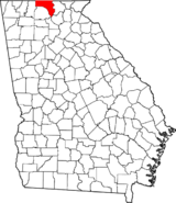 Georgia Fannin County Map.png