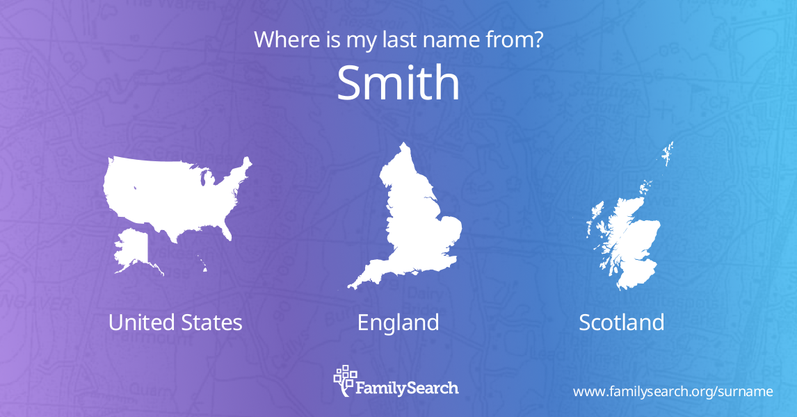 Smith Name Meaning And Smith Family History At FamilySearch