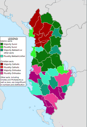 albania balkans balkan wikipedia religions albanian peninsula albanien religionen familysearch demographics verteilung census approximate 1900s