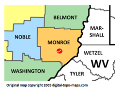 Monroe County, Ohio Genealogy 