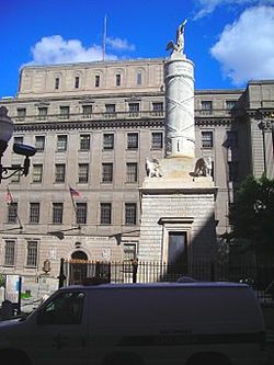 Battle monument & court plaza Calvert, Maryland.jpg