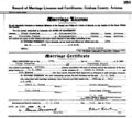 how to change last name after marriage in arizona