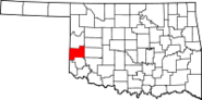 200px-Map of Oklahoma highlighting Beckham County svg.bmp