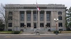 Johnston County, NC courthouse from NE 2.JPG