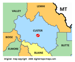 custer familysearch neighboring