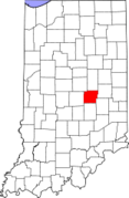 Indiana, Hancock County Locator Map.png