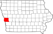 Iowa Harrison Map.png