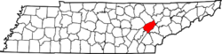 Location of Roane County, Tennessee.PNG