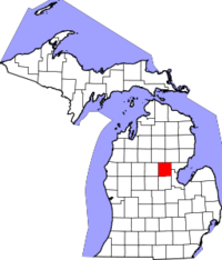 Michigan, Gladwin County Locator Map.png