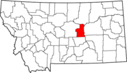 Map of Montana highlighting Petroleum County.png